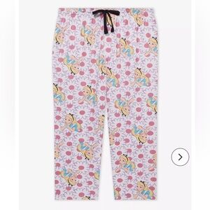 NEW Disney Alice in Wonderland Soft Sleep Pants Pajama Bottoms Size 14 / 16
